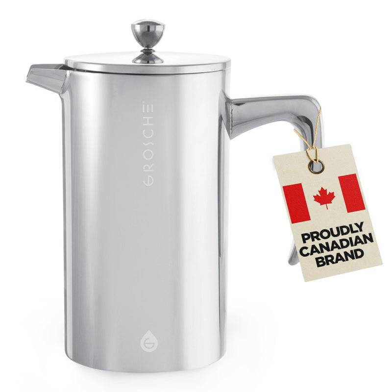 GROSCHE Dublin Stainless Steel Eight Cup French Press, 1 EA - Image 1
